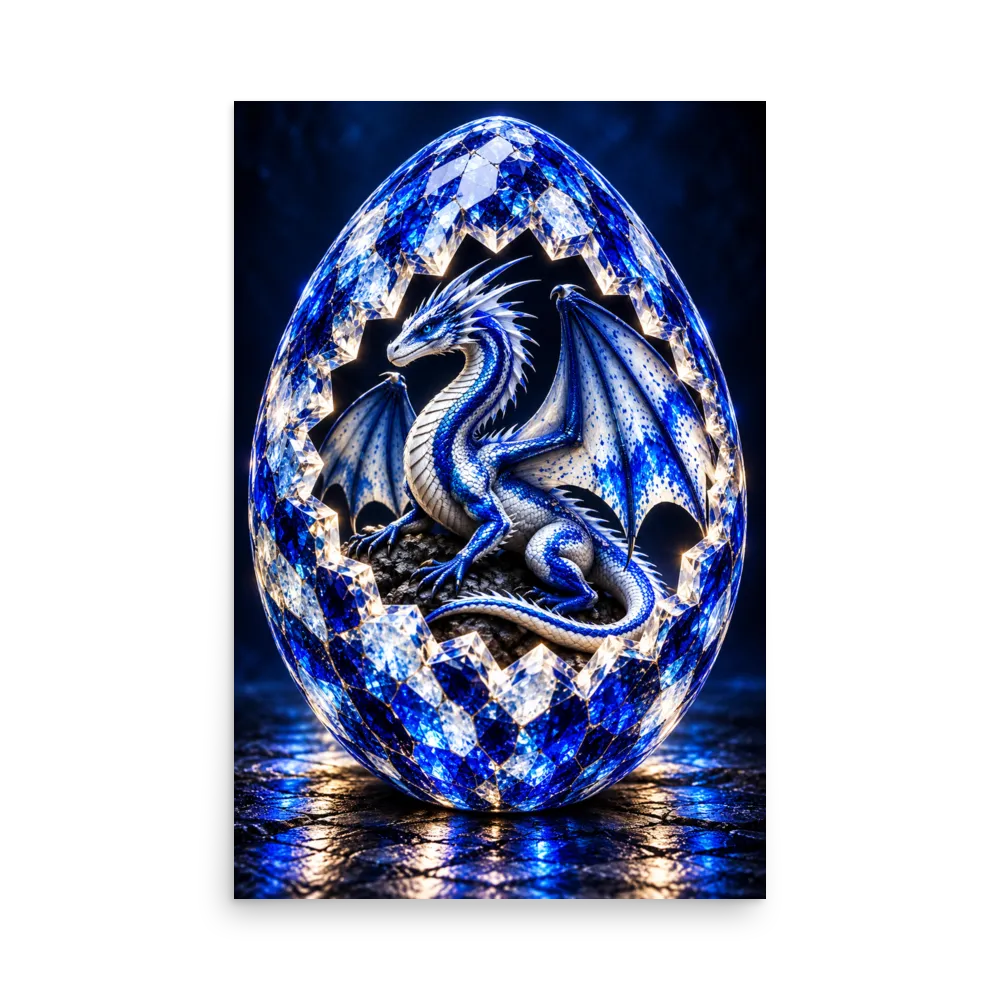 Cresting Wave Dragon Egg Poster thumbnail 2