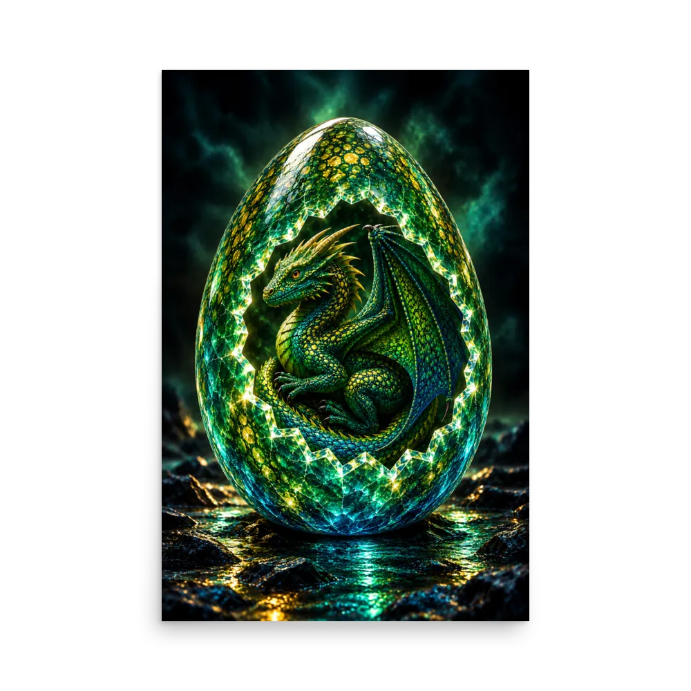 Horned Dragon F Egg (Poster) thumbnail 2