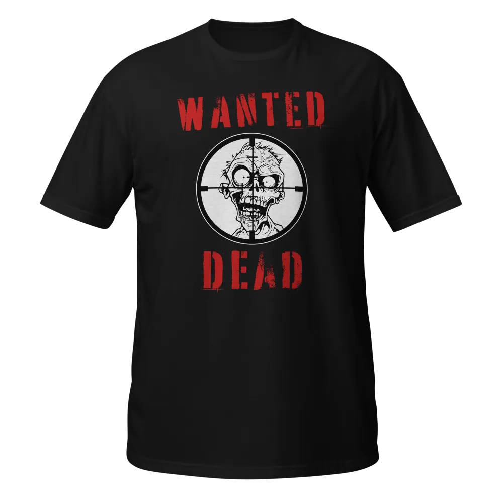 ZOMBIE “WANTED DEAD” DESIGN
