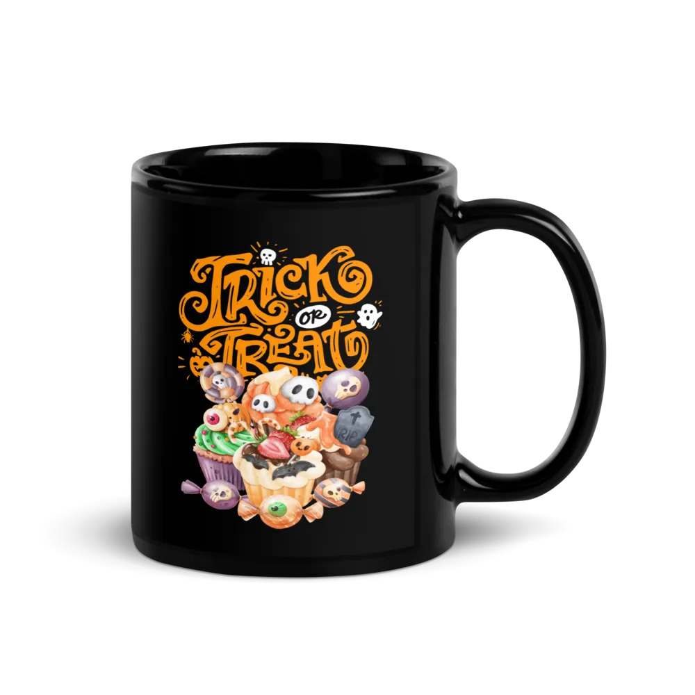 TRICK OR TREAT BLACK MUG thumbnail 3