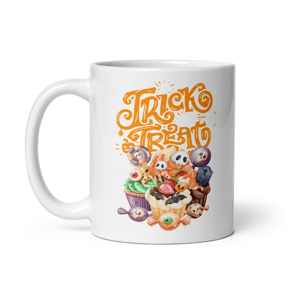 TRICK OR TREAT WHITE MUG thumbnail 3