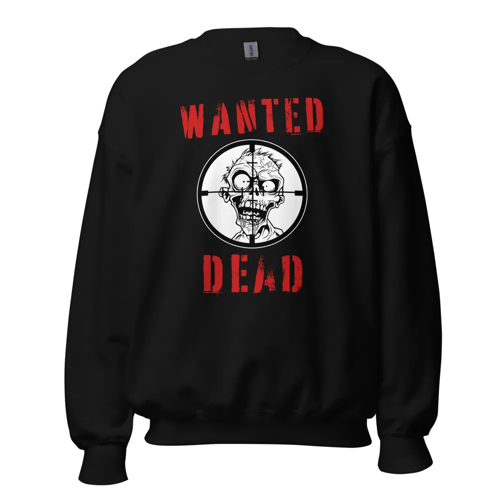 ZOMBIE “WANTED DEAD” DESIGN
