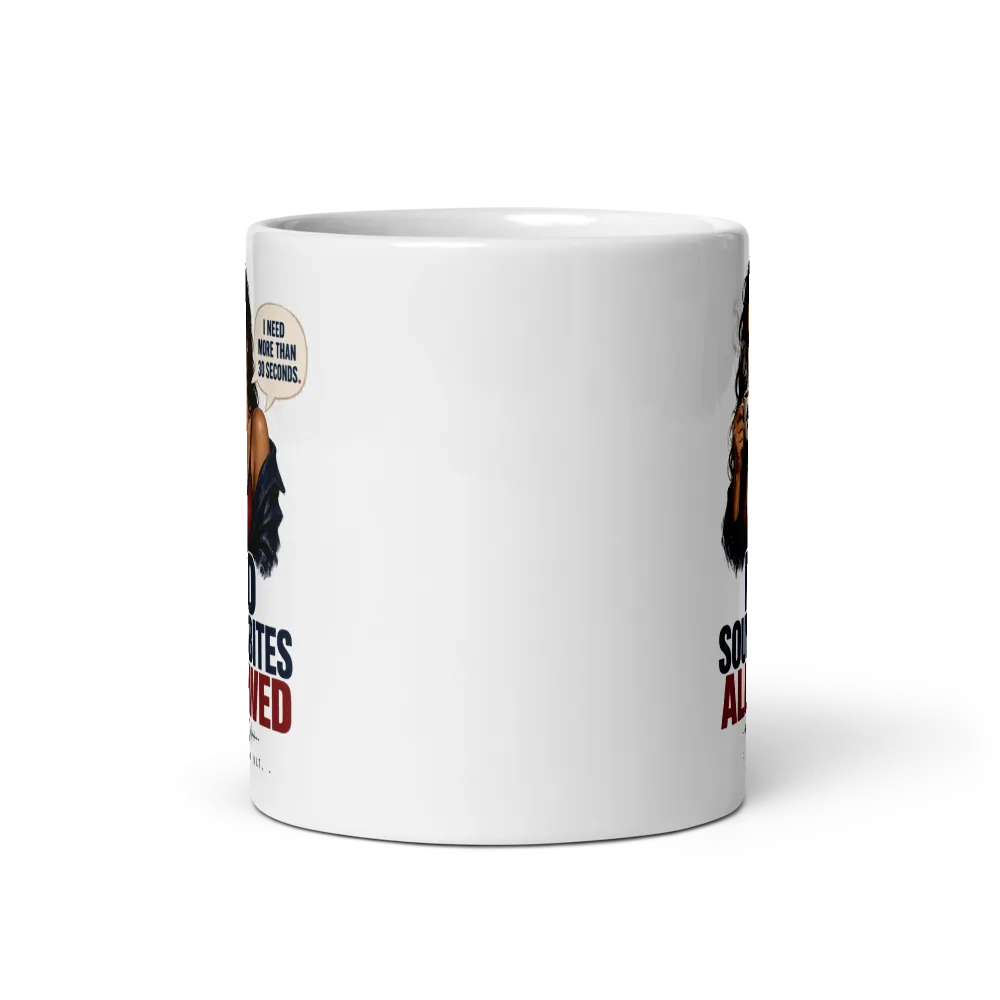 Brunette Pin-up Mug thumbnail 3