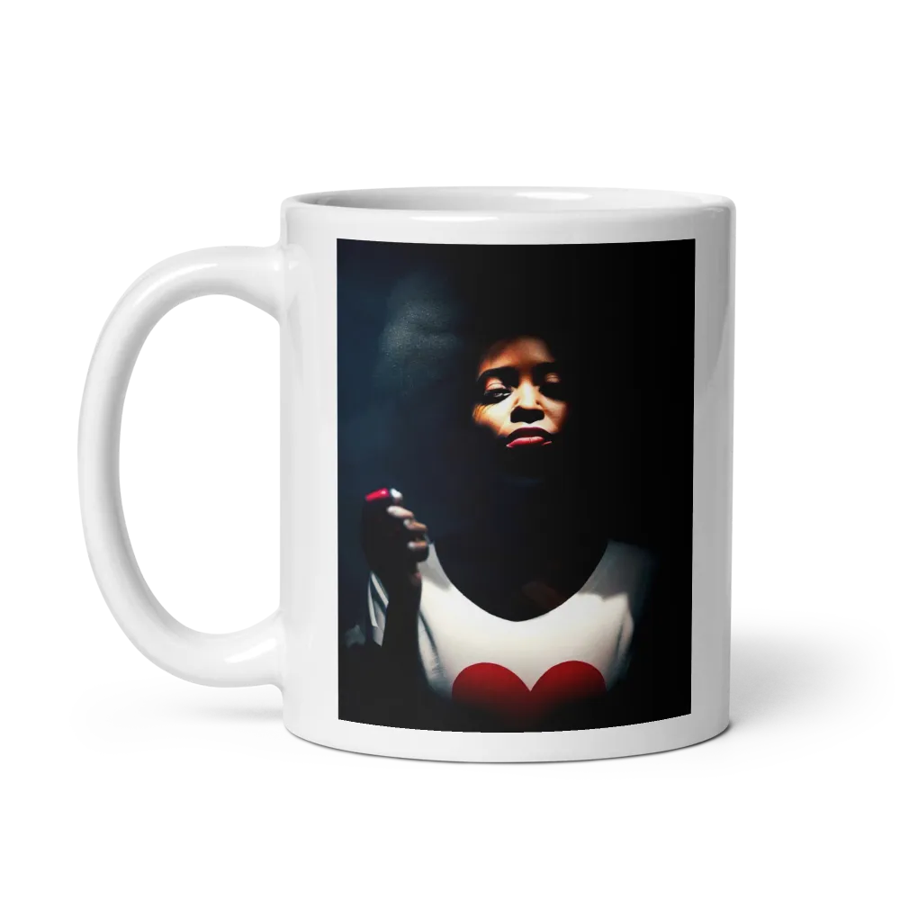 Striking Black Love Mug thumbnail 3