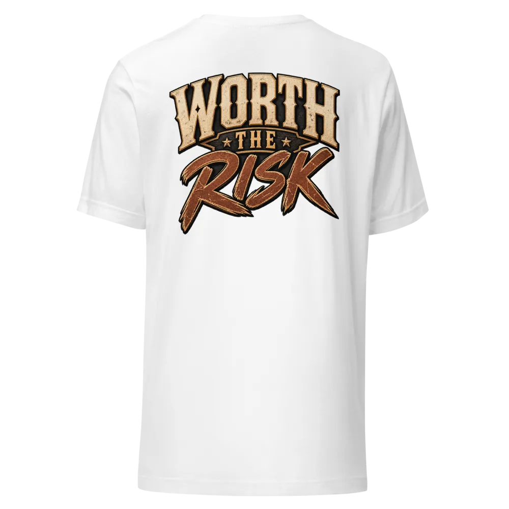 Worth the Risk | Unisex t-shirt thumbnail 2