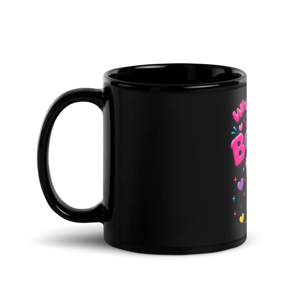 Black coffee mug tittastic trades teddy  thumbnail 2