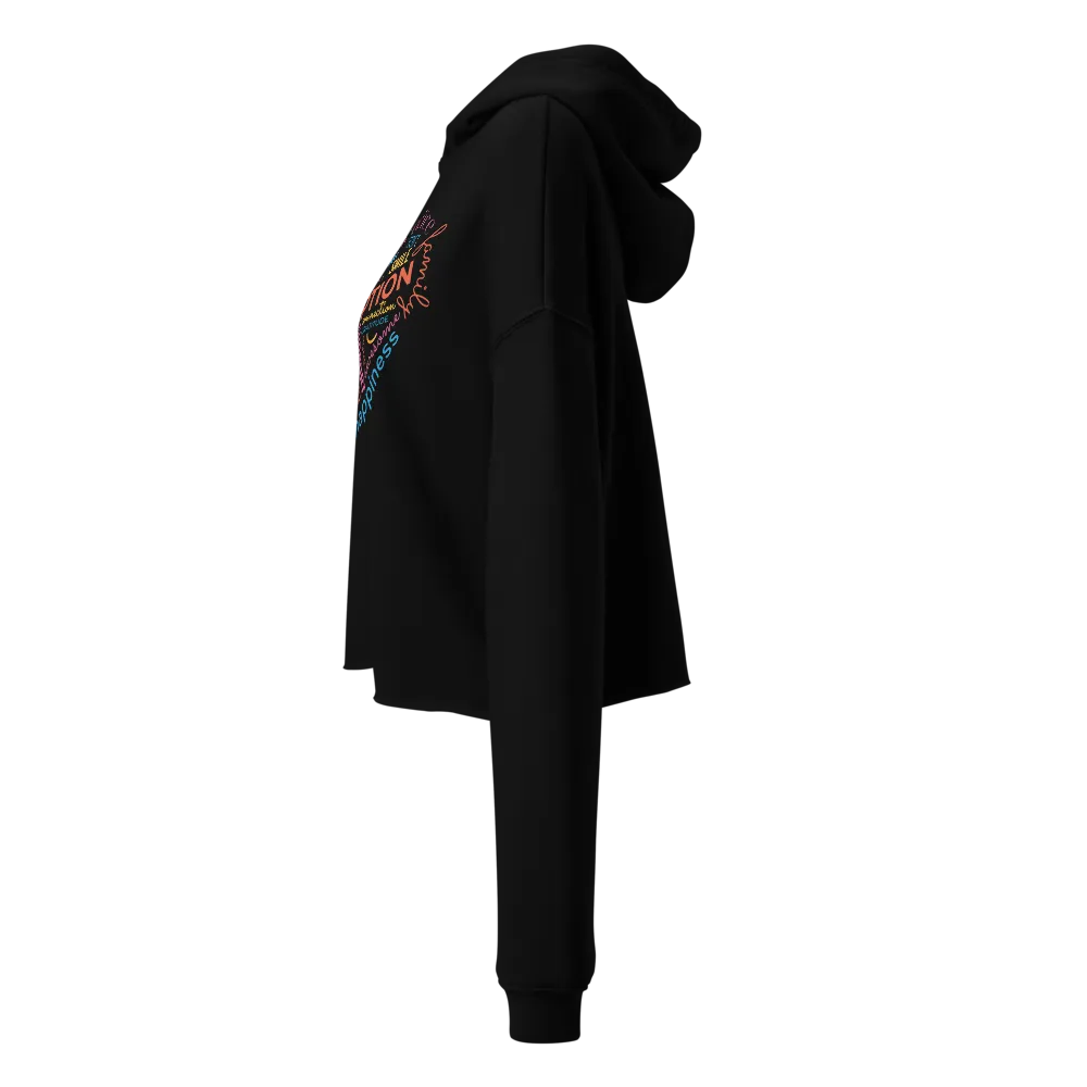 Adoption Heart Crop Hoodie thumbnail 2