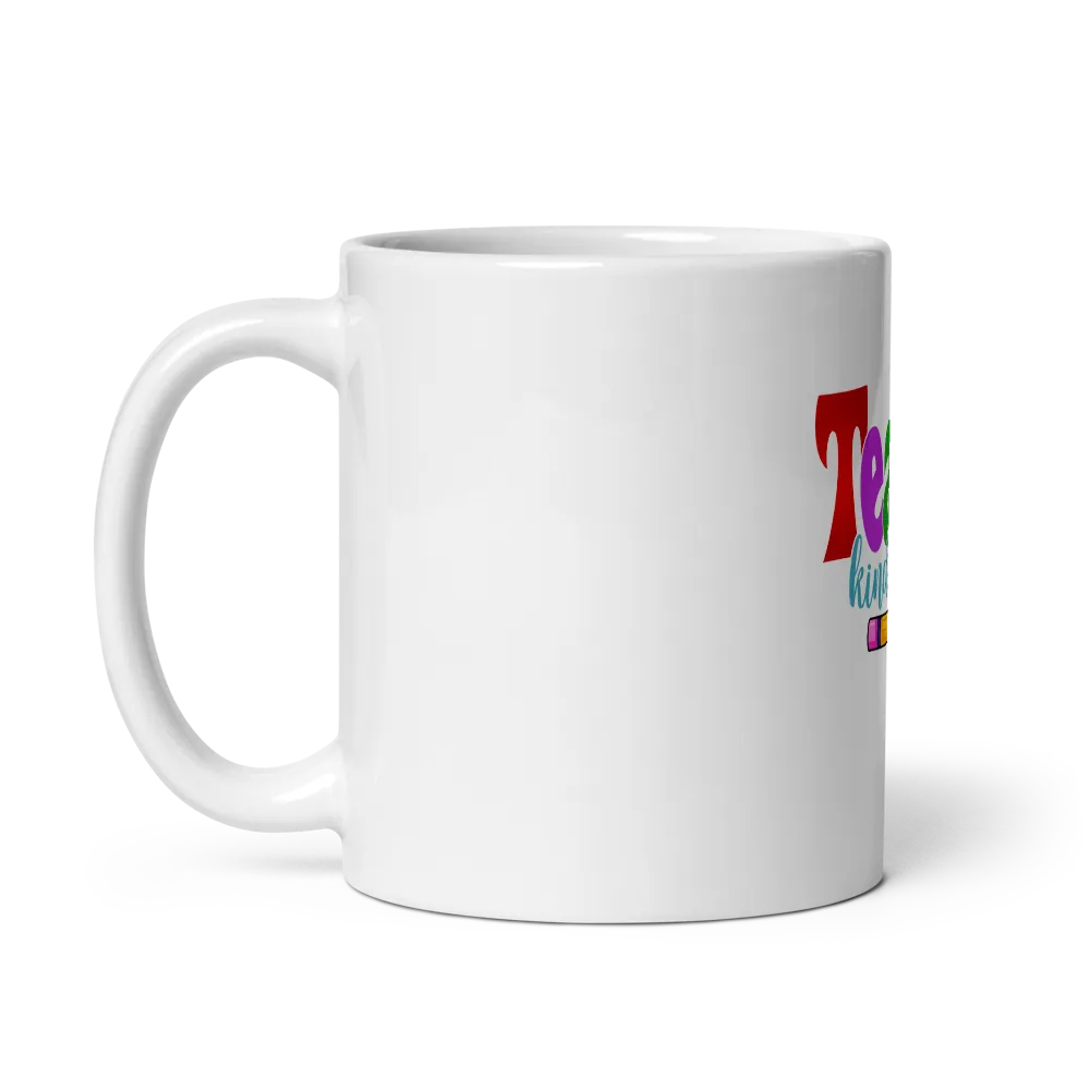 Teach Kindness Mug thumbnail 3