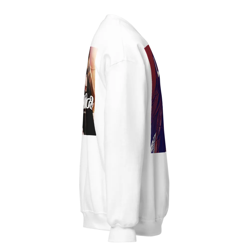 La Lisa — Pop Art Portrait Sweatshirt thumbnail 4