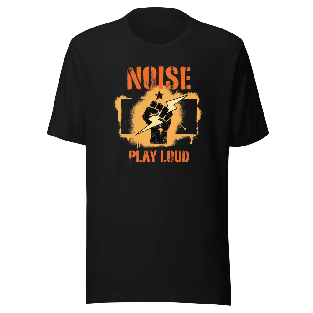 Noise Play Loud Streetwear T-Shirt