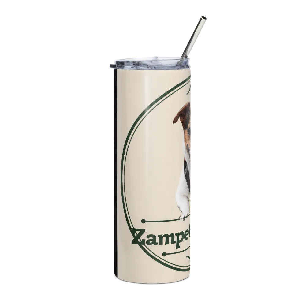 Bicchiere in acciaio Zampettinedirey thumbnail 4