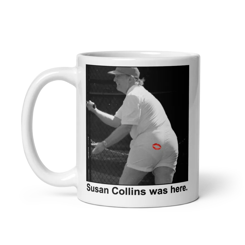 Butt-Kiss Collins Mug thumbnail 3