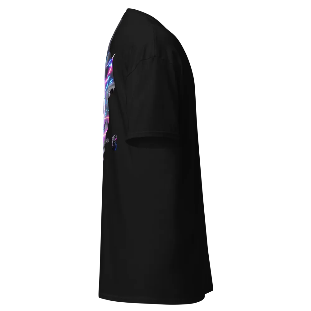 Back printed T shirt Goku black thumbnail 4