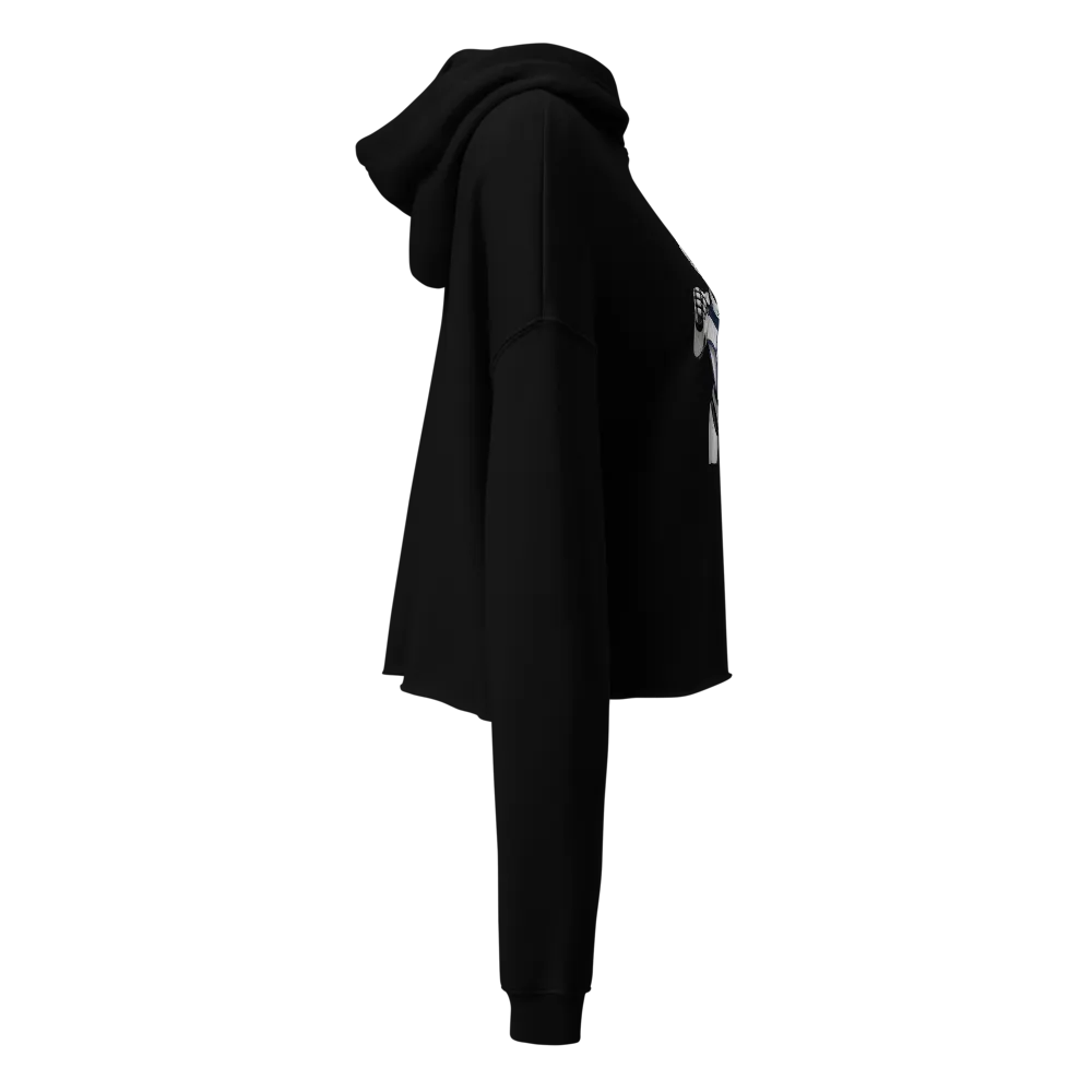 Womens cropped hoodie thumbnail 3