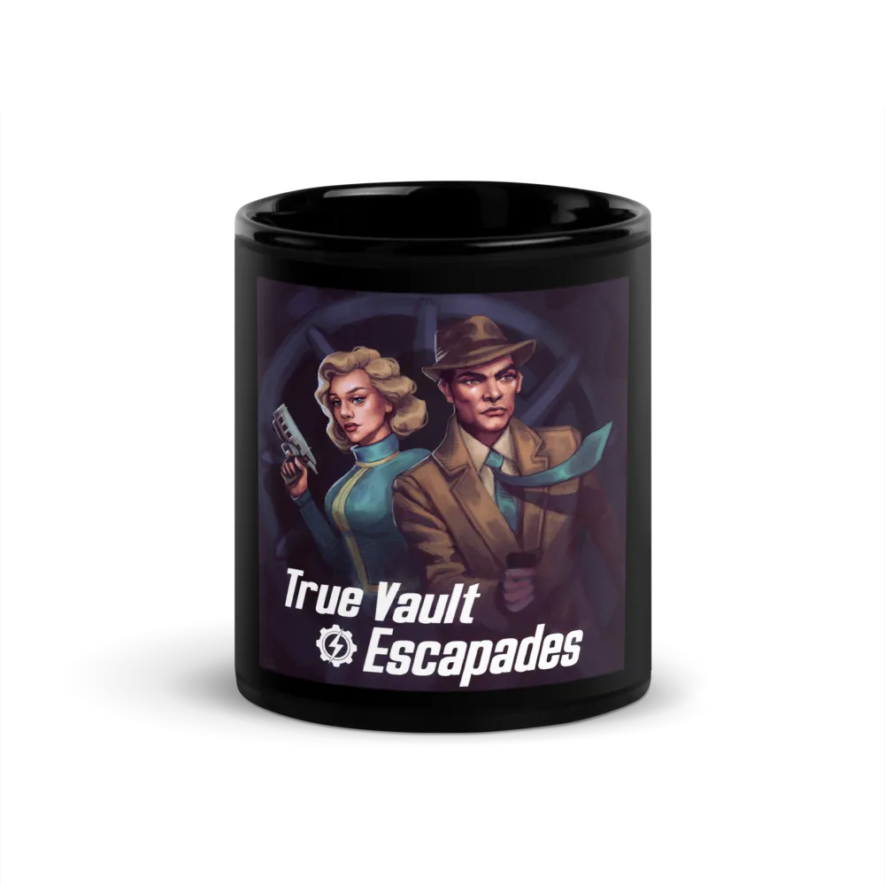 True Vault Escapades Official Logo Glossy Mug
