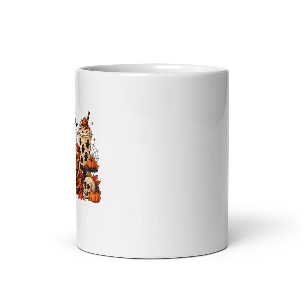 Spooky Halloween Coffee Cups | Pumpkin Spice Ghost thumbnail 3