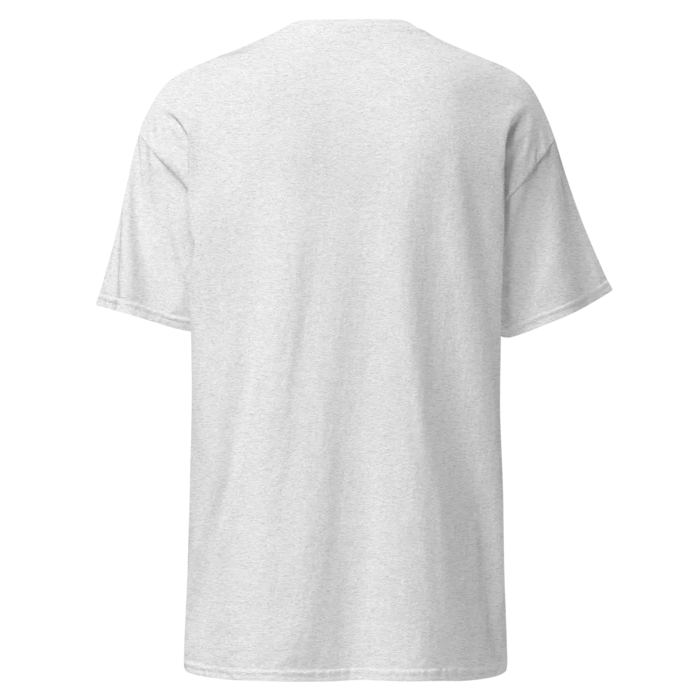 Blue Wolf Graphic Unisex Classic Tee for Men Women thumbnail 2