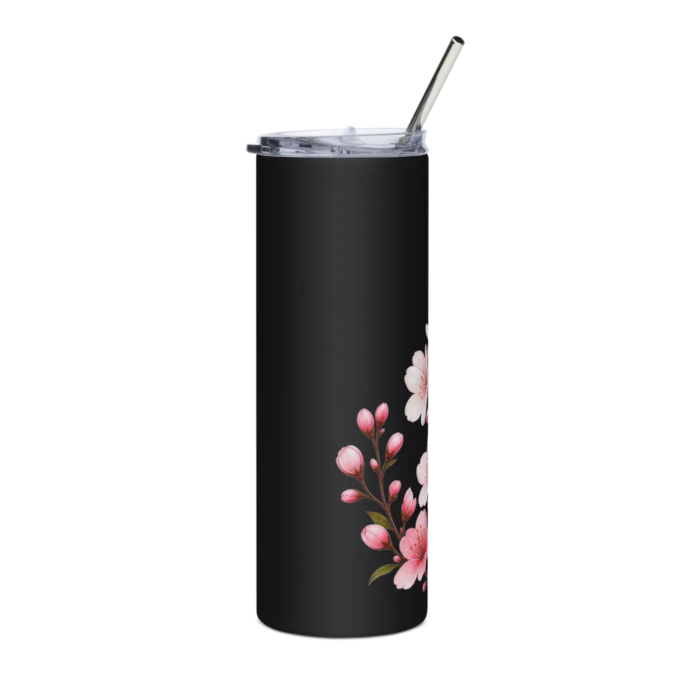 Floral Blossom Stainless Steel Tumbler thumbnail 4