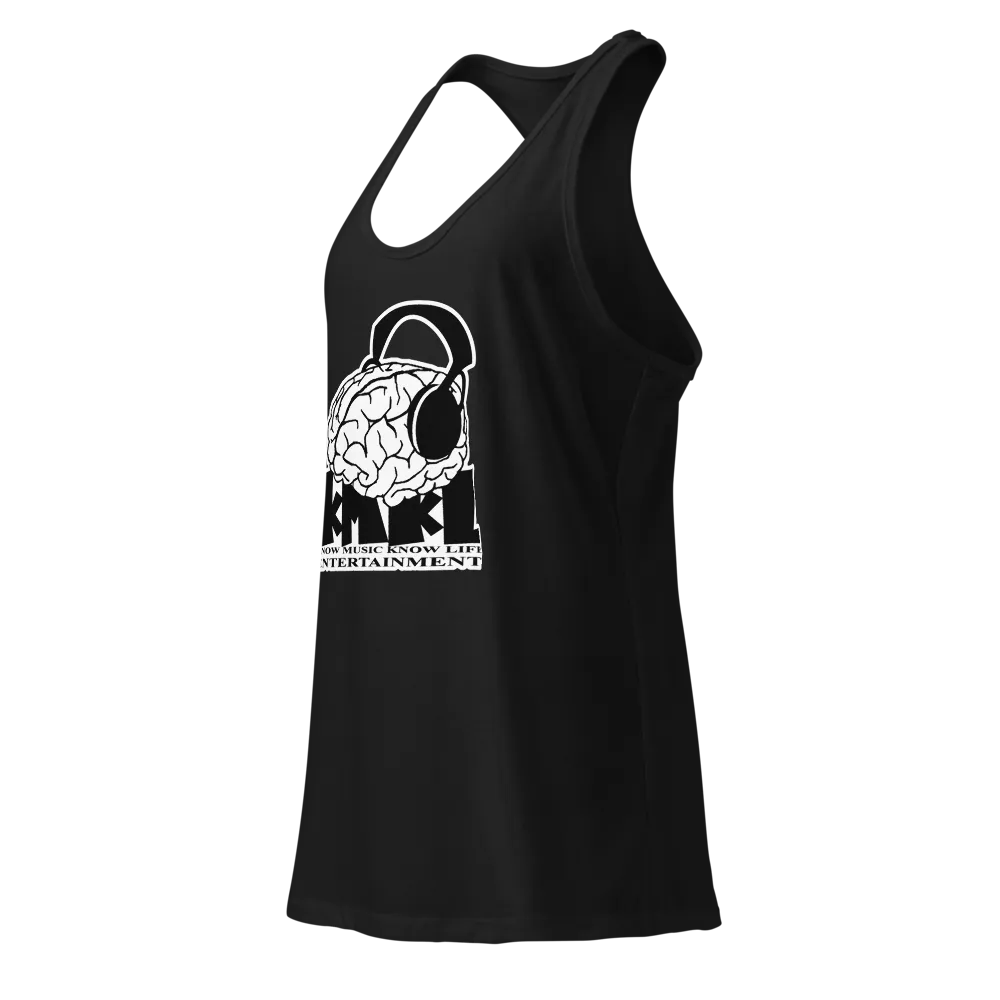 Women's KMKL Logo Tank Black thumbnail 3