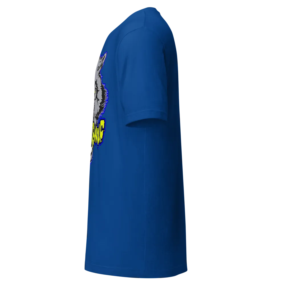 Lucci Lonewolf Logo T-Shirt Blue thumbnail 3