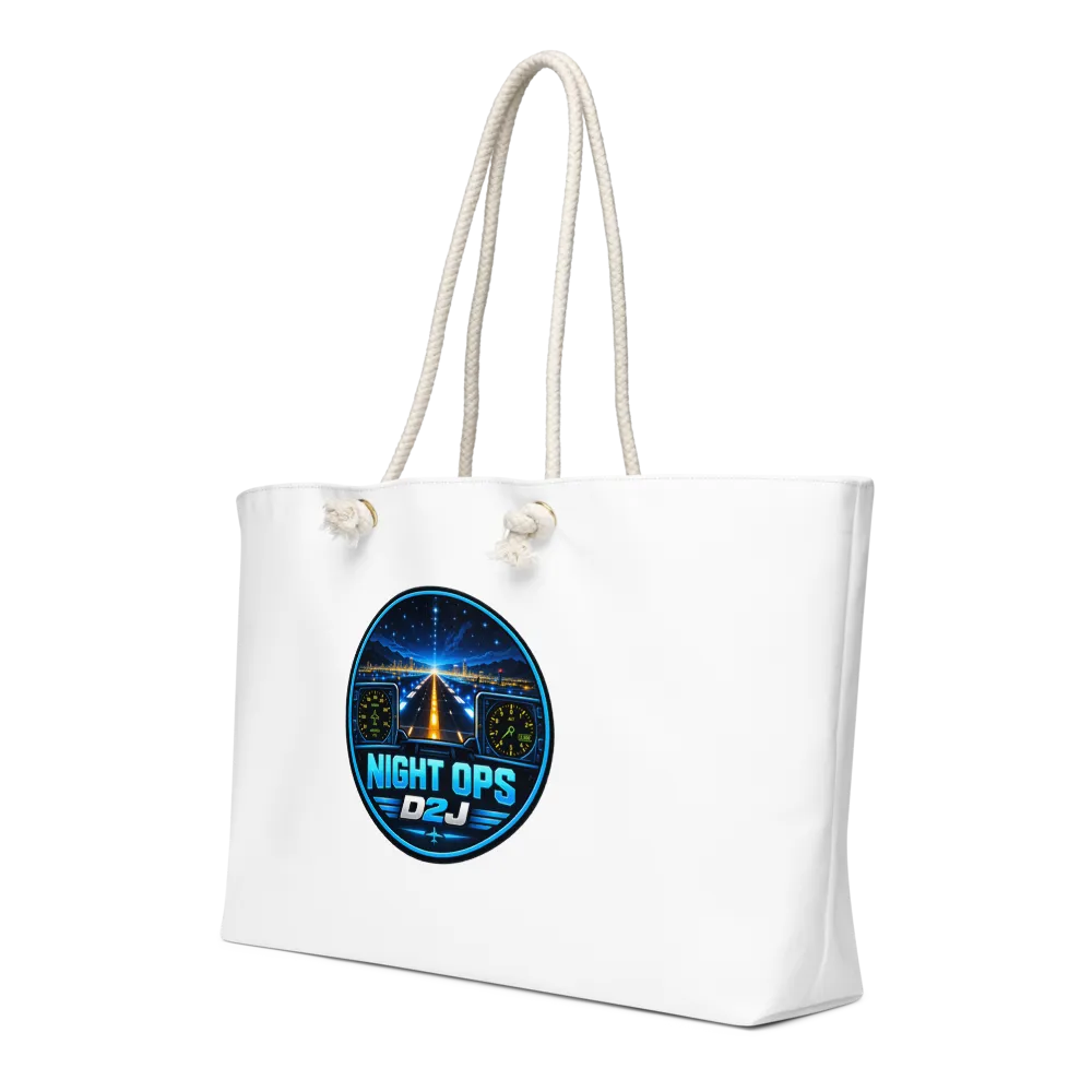 Aviation Tote Bag -Drone & Jet- Pilot Gift thumbnail 2
