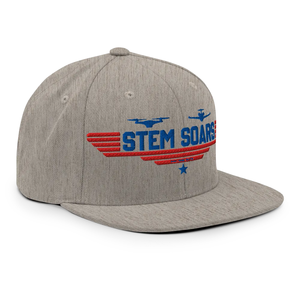STEM Soars Snapback Cap | Drones2Jets Aviation thumbnail 4