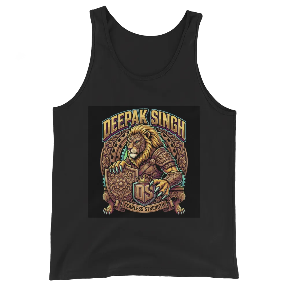 Deepak Singh Fearless Strength Lion Tank Top – Bol