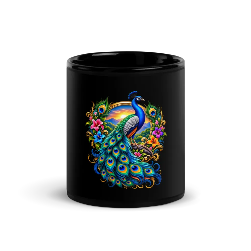 Peacock Logo Notebook – Elegant & Colorful Design thumbnail 3