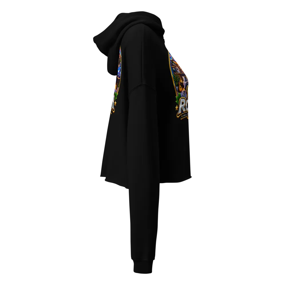 Women's Cropped Hoodie  Bella + Canvas 7502   thumbnail 4