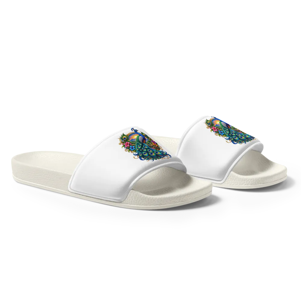 Majestic Peacock – Elegant & Colorful Footwear thumbnail 3