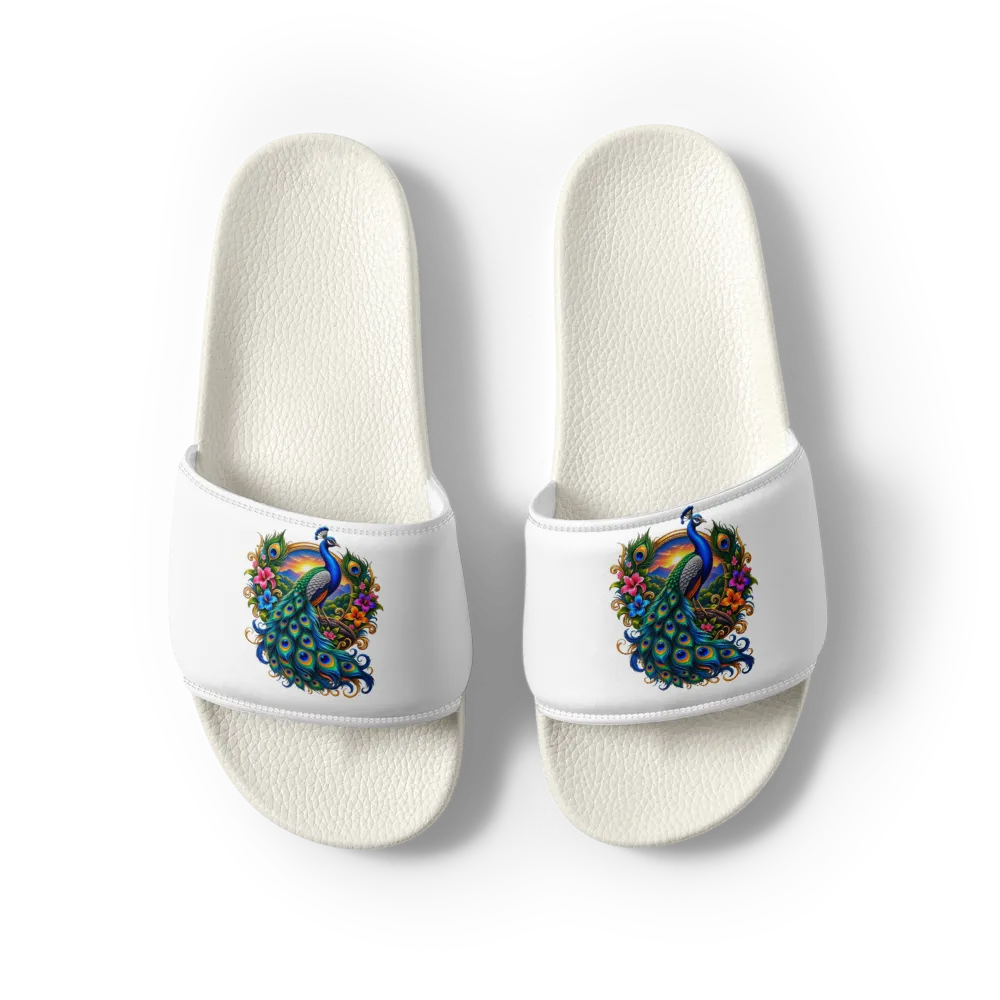 Majestic Peacock – Elegant & Colorful Footwear thumbnail 2