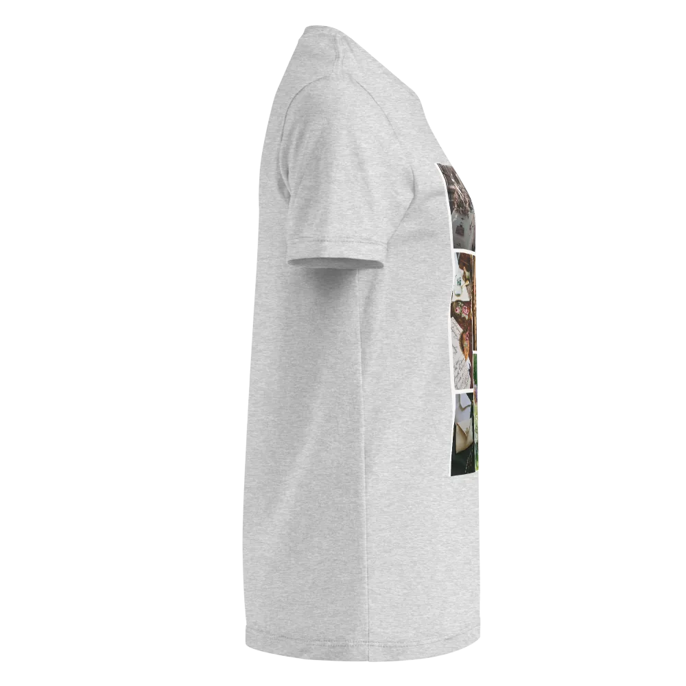 Vintage Aesthetic Collage Graphic T-Shirt. thumbnail 4