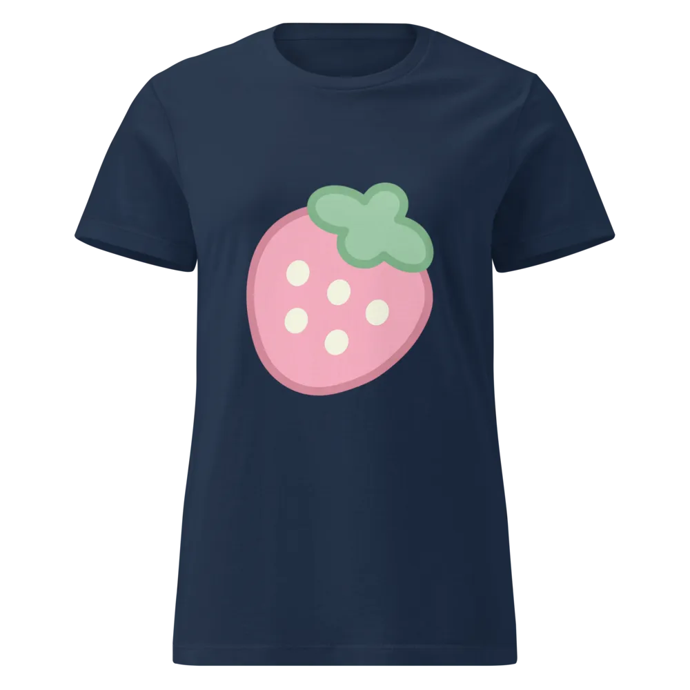 Cute Strawberry Graphic Women’s T-Shirt.