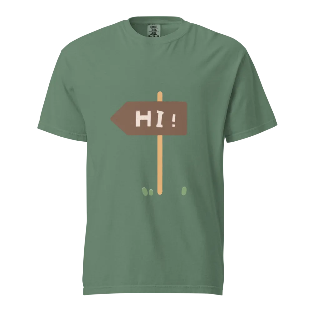 Hi! Cute Casual T-Shirt.