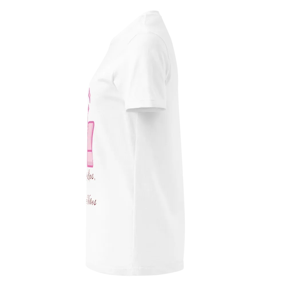 Pretty Lips Pretty Vibes T-Shirt. thumbnail 3