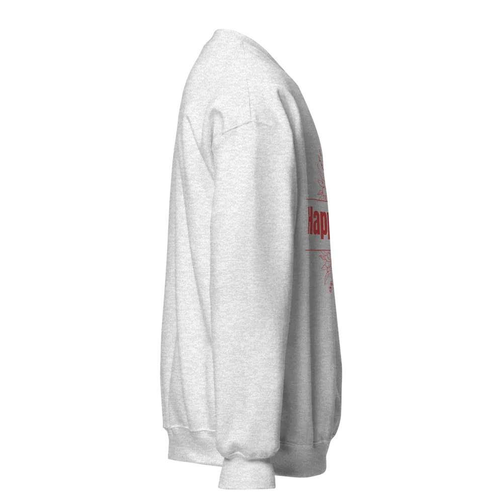 Happy Today Graphic Unisex Sweatshirt. thumbnail 4