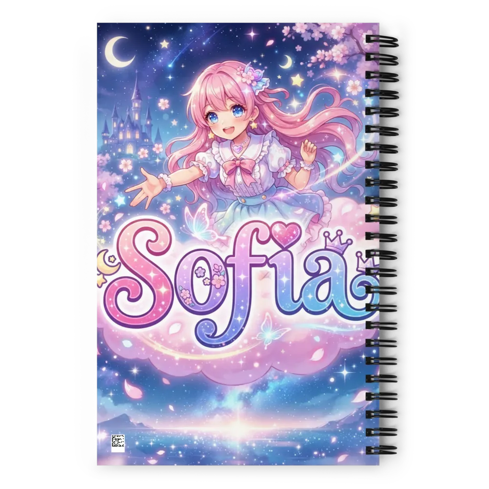 Sparkly Anime Princess Sofia Design thumbnail 2
