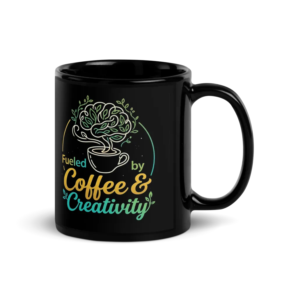 Fueled by Coffee & Creativity - Graphic Artwork thumbnail 3