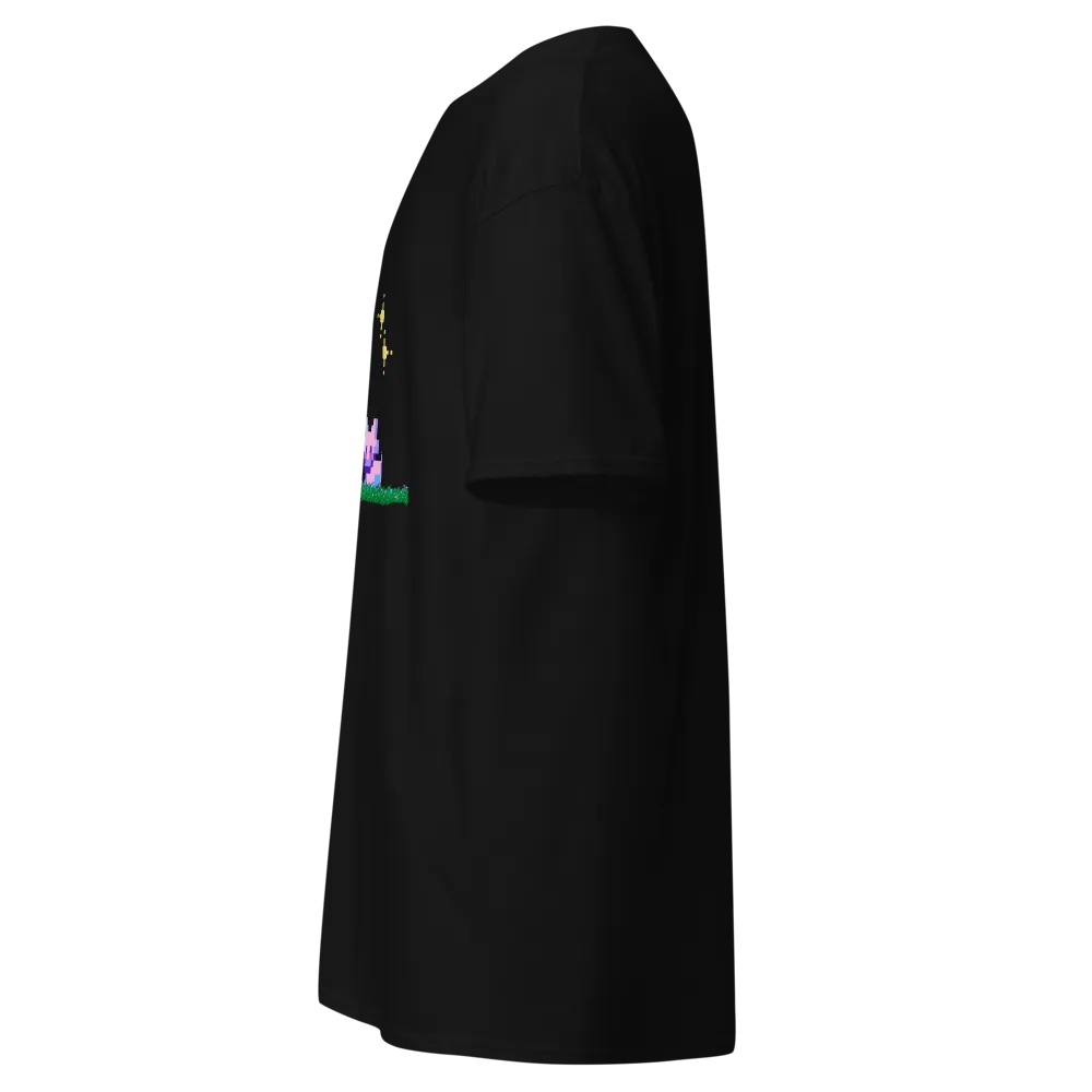 Pixelated Trendy Black Tee thumbnail 3