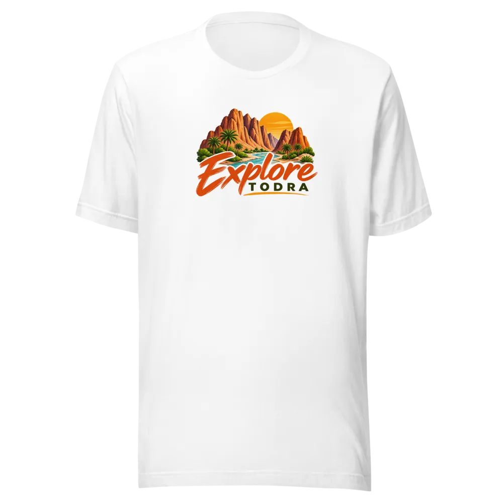 Explore Todra – Morocco Adventure T-Shirt
