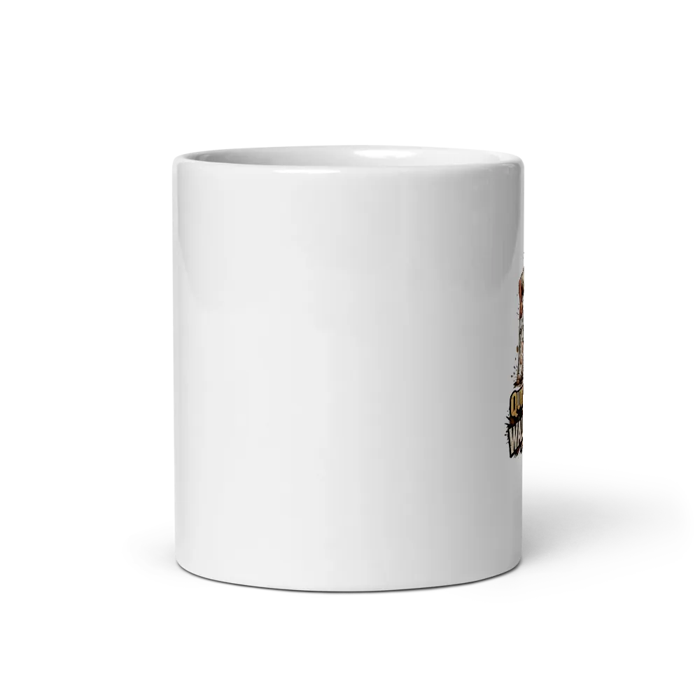  Quit Crying and Walk It Off Coffee White Mug thumbnail 3