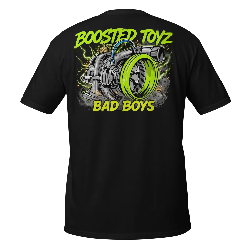 FLUORESCENT GREEN TURBO T SHIRT