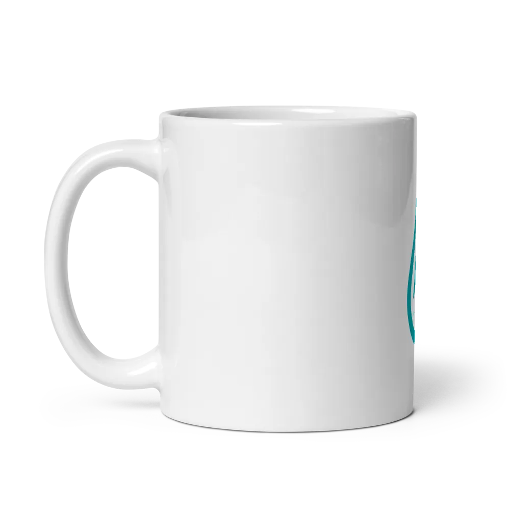 Teal Drop Mug thumbnail 3