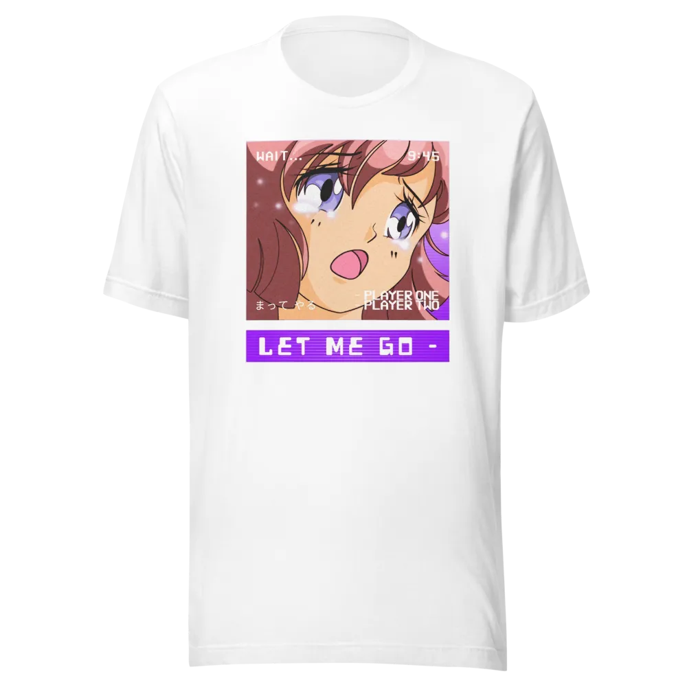 Let Me Go Retro Anime Girl - 90s Vintage Crying An