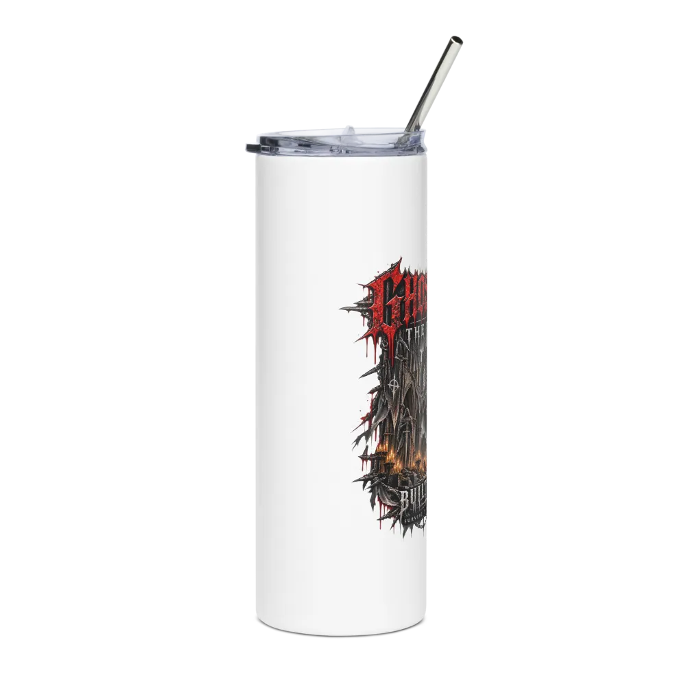 White GHOST-WEAR Cathedral Stainless Steel Tumbler thumbnail 4