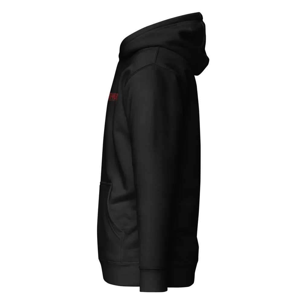 Black GHOST-WEAR Unisex Premium Pullover Hoodie thumbnail 3