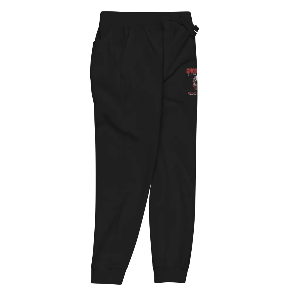GHOST-WEAR BLACK SWEATPANTS thumbnail 5