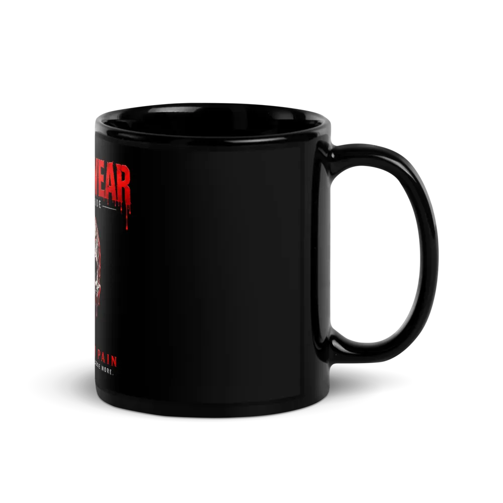 Black GHOST-WEAR White Glossy Mug thumbnail 3