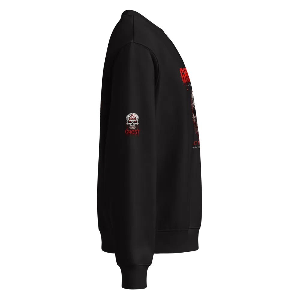 Black GHOST-WEAR Heavyweight Sweatshirt thumbnail 4
