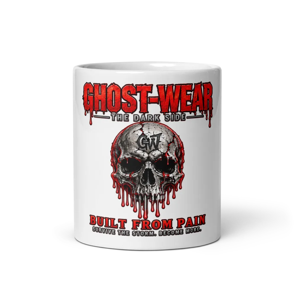 White-GHOST-WEAR White Glossy Mug thumbnail 2